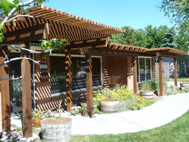 Shade trellis: A study in functional beauty