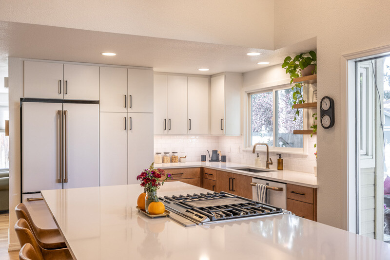 Mid-Century Modern Open Concept Kitchen Remodel