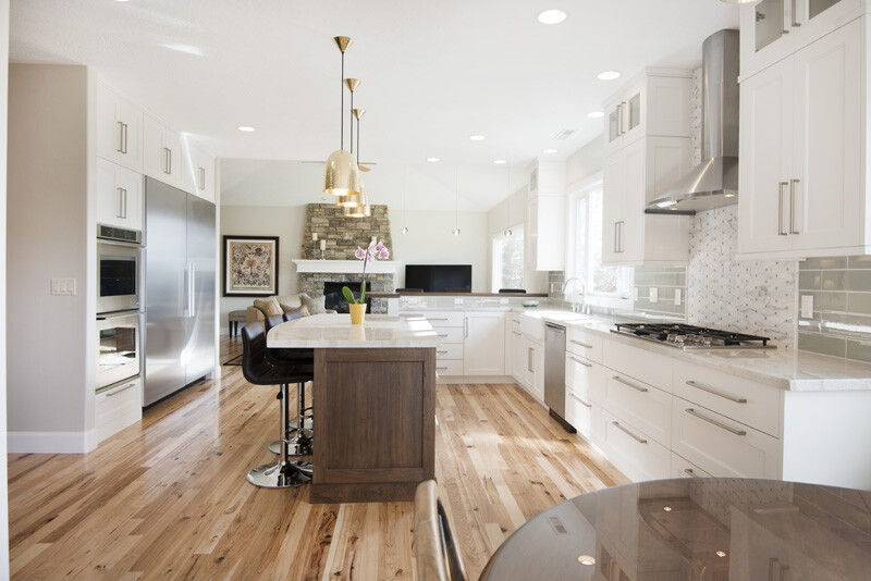 Foothills Contemporary Kitchen Remodel