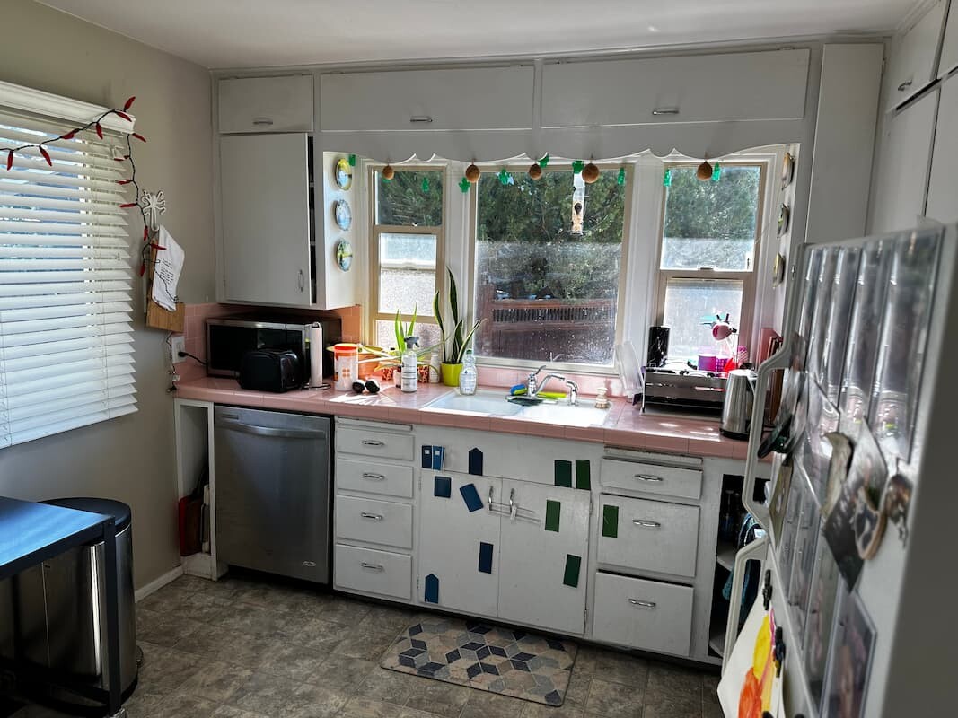 Mid Century Modern With Eclectic Artist Inspired Details Kitchen Remodel by STRITE design + remodel project photo 2
